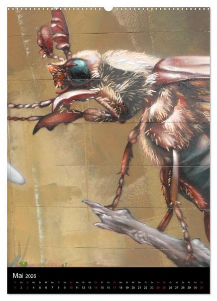 Produktbild: KA- GRAFFITI (hochwertiger Premium Wandkalender 2026 DIN A2 hoch), Kunstdruck in Hochglanz