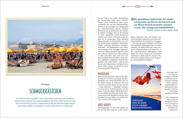 Bildbände/illustrierte Bücher Heute so schön wie damals, Legendäre Urlaubsorte in Italien