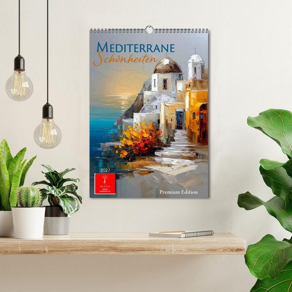 Produktbild: Mediterrane Sch&ouml;nheiten (Wandkalender 2027 DIN A3 hoch), CALVENDO Monatskalender