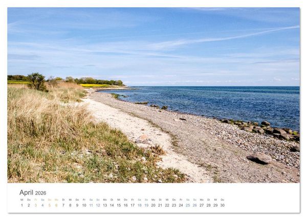 Produktbild: Die Sonneninsel Fehmarn (Tischkalender 2026 DIN A5 quer), CALVENDO Monatskalender