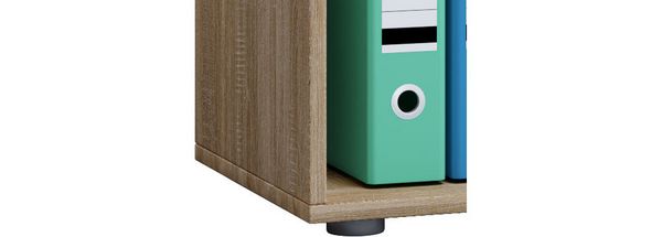 Produktbild: Holz B&uuml;ro Regal B&uuml;cher Ordner Aktenregal Lona 5f