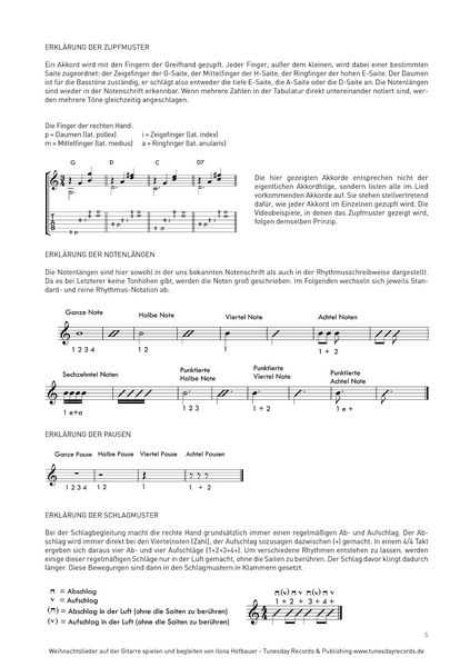 Produktbild: Weihnachtslieder auf der Gitarre spielen und begleiten