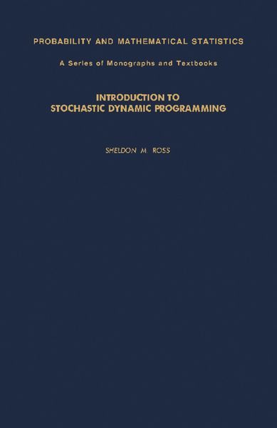 Produktbild: Introduction to Stochastic Dynamic Programming