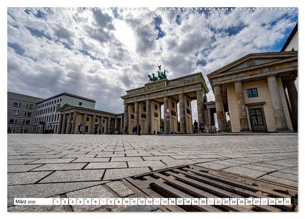 Produktbild: Faszination Berlin - Stadtansichten zwischen Himmel und Spree (hochwertiger Premium Wandkalender 2026 DIN A2 quer), Kunstdruck in Hochglanz