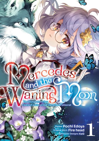 Produktbild: Mercedes and the Waning Moon: The Dungeoneering Feats of a Discarded Vampire Aristocrat (Manga) Volume 1