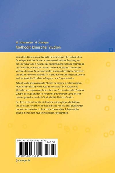 Produktbild: Methodik klinischer Studien