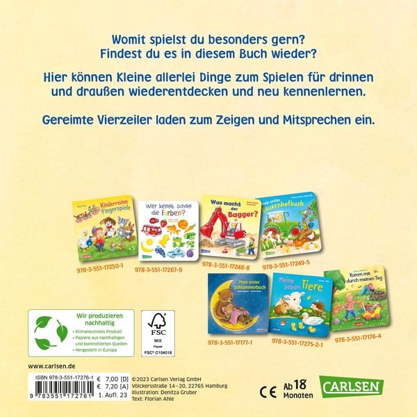 Produktbild: Schau mal, meine bunten Spielsachen