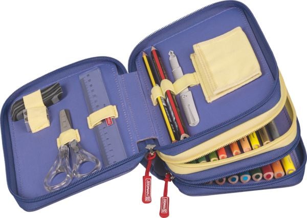 Produktbild: Brunnen Federm&auml;ppchen Magic Rainbow &brvbar; 3 Rei&szlig;verschl&uuml;sse, helllila