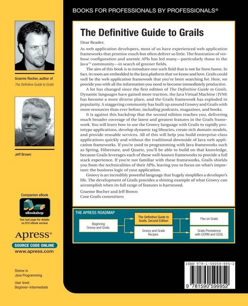 Produktbild: The Definitive Guide to Grails