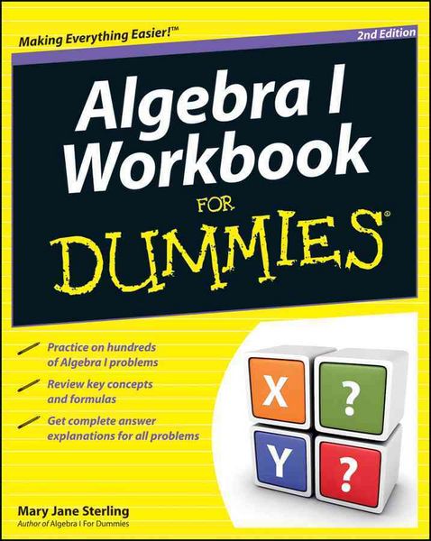 Produktbild: Algebra I Workbook For Dummies