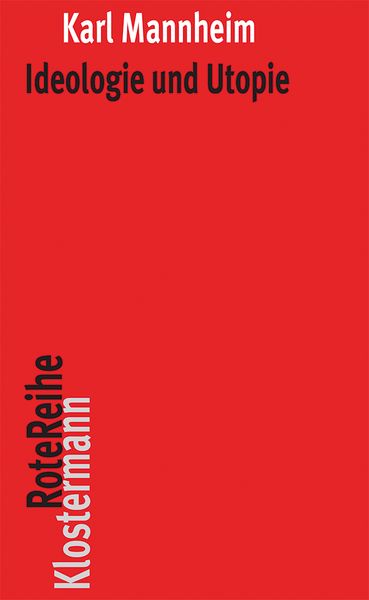 Produktbild: Ideologie und Utopie