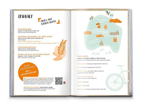 Produktbild: KOMPASS Radvergn&uuml;gen Chiemgau & Rupertiwinkel