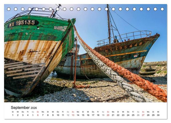 Produktbild: Bretagne &ndash; Die Halbinsel Crozon (Tischkalender 2026 DIN A5 quer), CALVENDO Monatskalender
