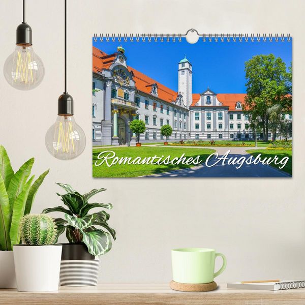 Produktbild: Romantisches Augsburg (Wandkalender 2026 DIN A4 quer), CALVENDO Monatskalender
