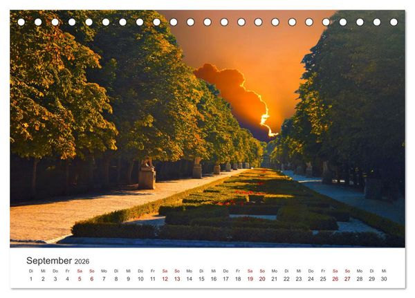 Produktbild: Madrid - Spaniens bezaubernde Hauptstadt. (Tischkalender 2026 DIN A5 quer), CALVENDO Monatskalender