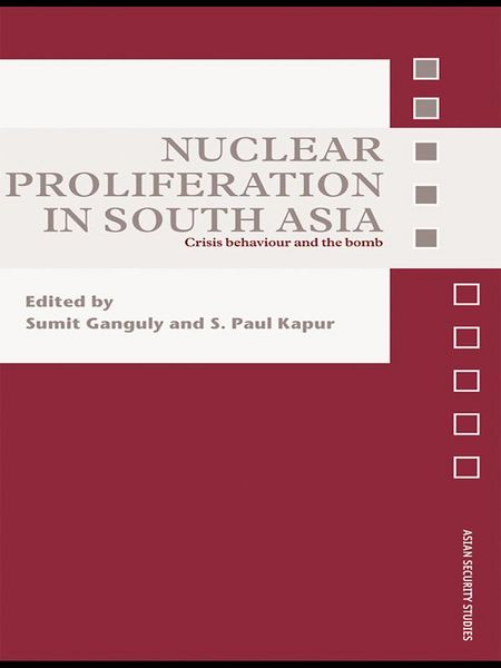 Produktbild: Nuclear Proliferation in South Asia