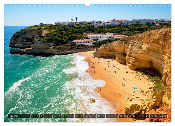 Produktbild: ALGARVE - Urlaub f&uuml;r die Seele (Wandkalender 2026 DIN A2 quer), CALVENDO Monatskalender