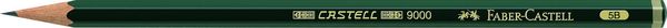 Produktbild: Faber-Castell Bleistift Castell 9000 5B