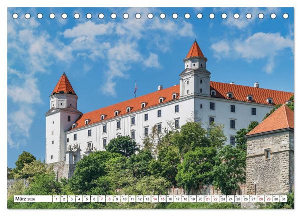 Produktbild: Europas Hauptst&auml;dte &ndash; lebenswerte Metropolen (Tischkalender 2026 DIN A5 quer), CALVENDO Monatskalender