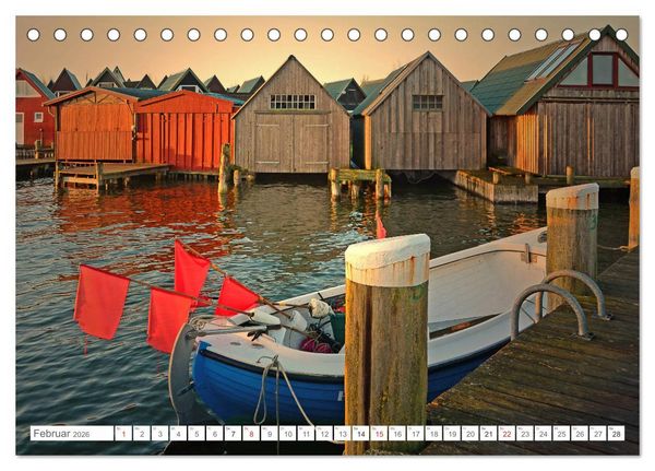 Produktbild: Faszination Fischland-Dar&szlig;-Zingst (Tischkalender 2026 DIN A5 quer), CALVENDO Monatskalender