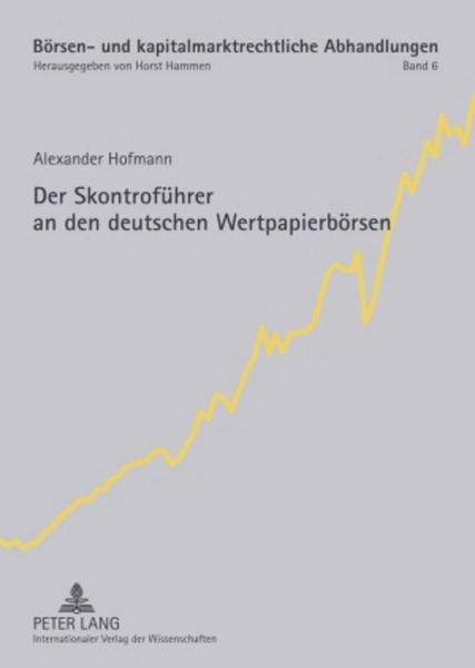 Produktbild: Der Skontrof&uuml;hrer an den deutschen Wertpapierb&ouml;rsen