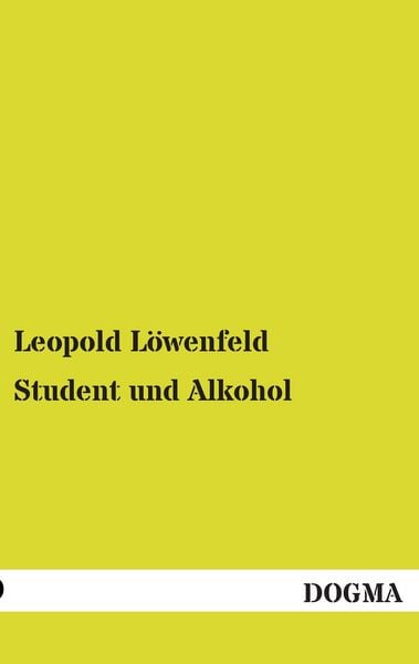 Produktbild: L&ouml;wenfeld, L: Student und Alkohol