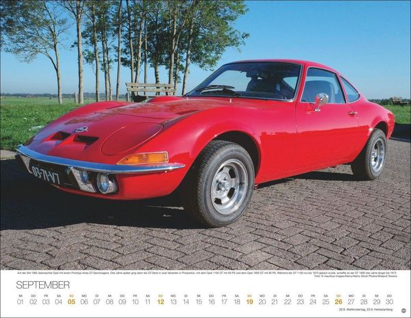 Produktbild: Legend&auml;re Autos Posterkalender 2027