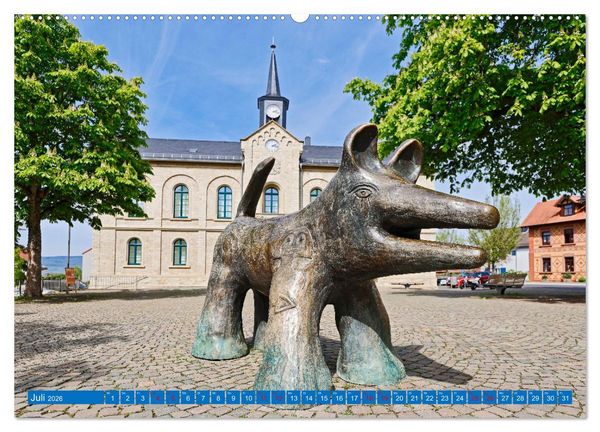 Produktbild: Ingelheim - Rotweinstadt am Rhein (hochwertiger Premium Wandkalender 2026 DIN A2 quer), Kunstdruck in Hochglanz