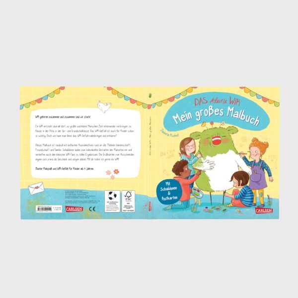 Produktbild: Das kleine WIR: Mein gro&szlig;es Malbuch