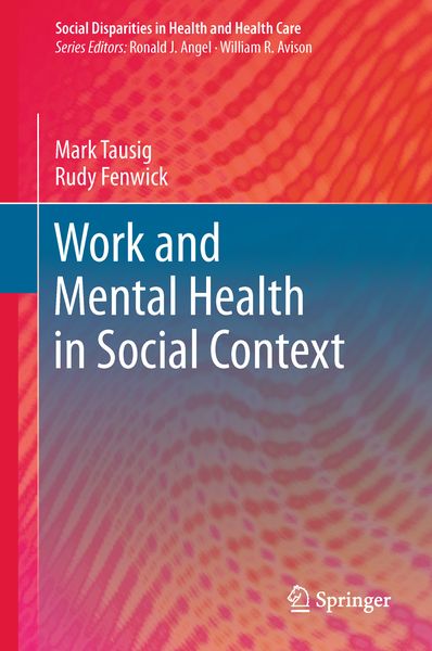 Produktbild: Work and Mental Health in Social Context