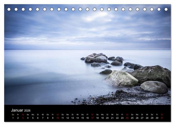 Produktbild: Ostholsteins Ostseek&uuml;ste (Tischkalender 2026 DIN A5 quer), CALVENDO Monatskalender