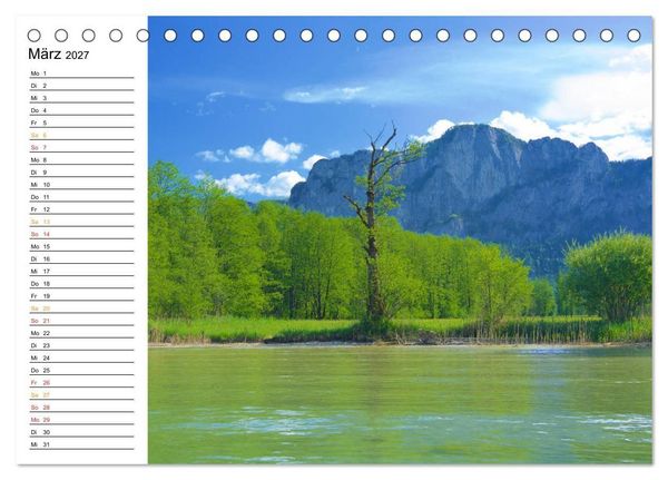 Produktbild: Traumhafter Mondsee (Tischkalender 2027 DIN A5 quer), CALVENDO Monatskalender