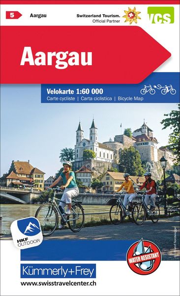 Produktbild: KuF Schweiz Radkarte 5 Aargau/LZ bis 2025