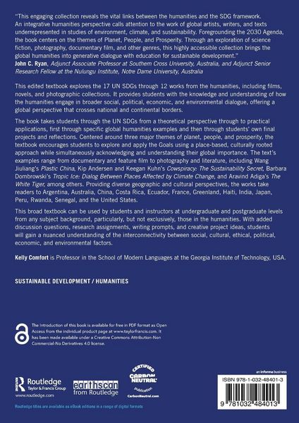 Produktbild: A Global Humanities Approach to the United Nations' Sustainable Development Goals