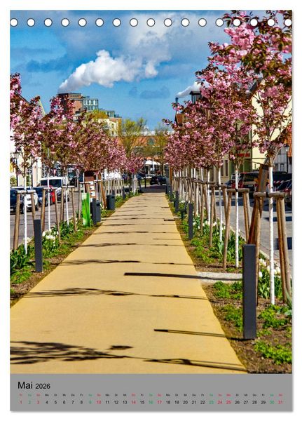 Produktbild: Wismar - Stadtspaziergang (Tischkalender 2026 DIN A5 hoch), CALVENDO Monatskalender