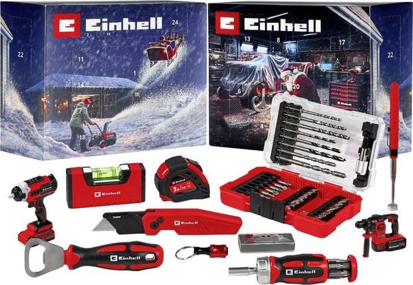 Einhell Bit-Bohr-Nuss-Satz Adventskalender 2026