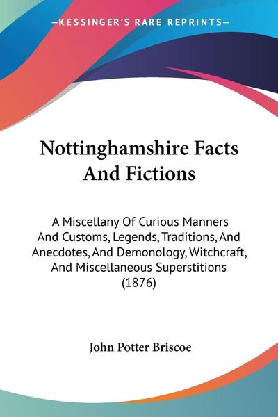 Produktbild: Nottinghamshire Facts And Fictions