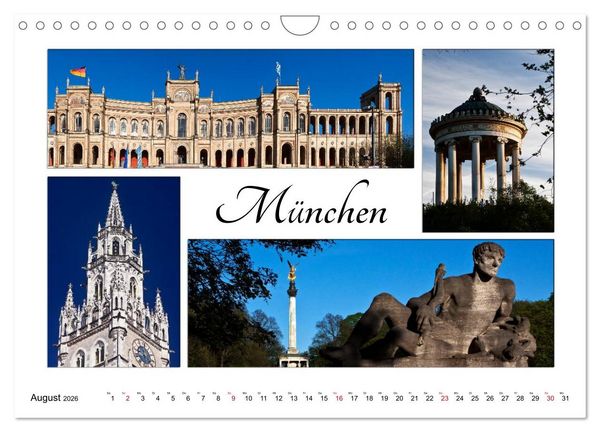 Produktbild: Bayernreise (Wandkalender 2026 DIN A4 quer), CALVENDO Monatskalender