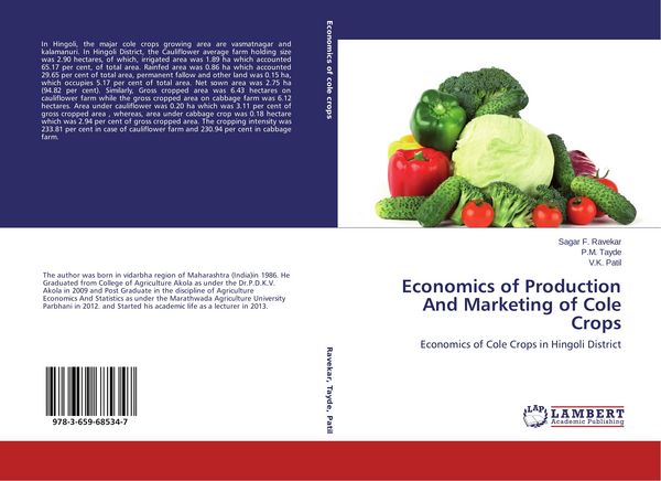 Produktbild: Economics of Production And Marketing of Cole Crops