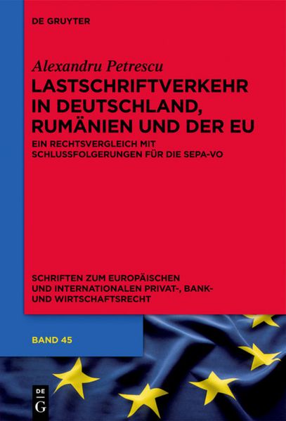 Produktbild: Lastschriftverkehr in Deutschland, Rum&auml;nien und der EU