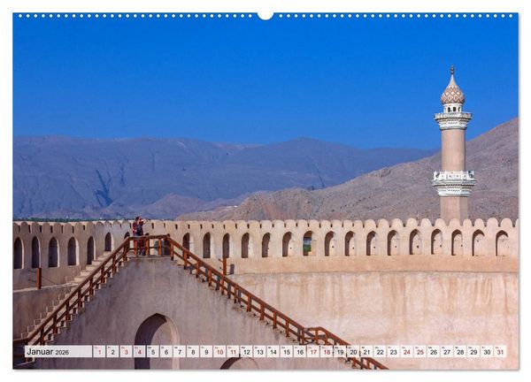 Produktbild: Oman - Eine Fotoreise (hochwertiger Premium Wandkalender 2026 DIN A2 quer), Kunstdruck in Hochglanz