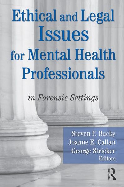 Produktbild: Ethical and Legal Issues for Mental Health Professionals
