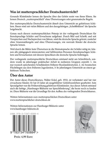 Produktbild: Deutschkurs f&uuml;r Ausl&auml;nder auf muttersprachlicher Basis - Anleitungsbuch