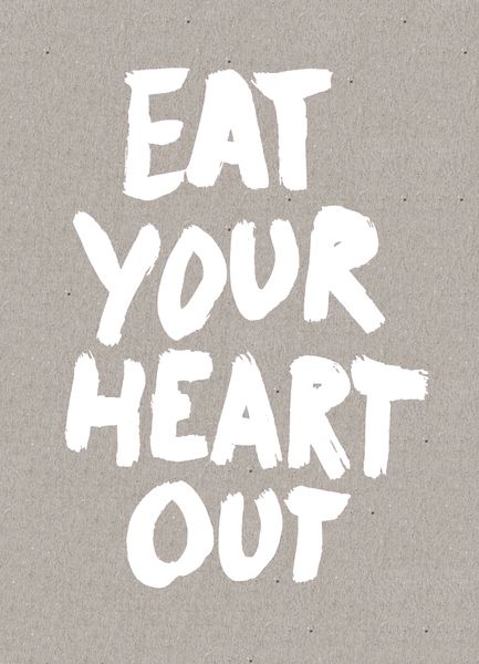 Produktbild: Eat Your Heart Out Postcard Block