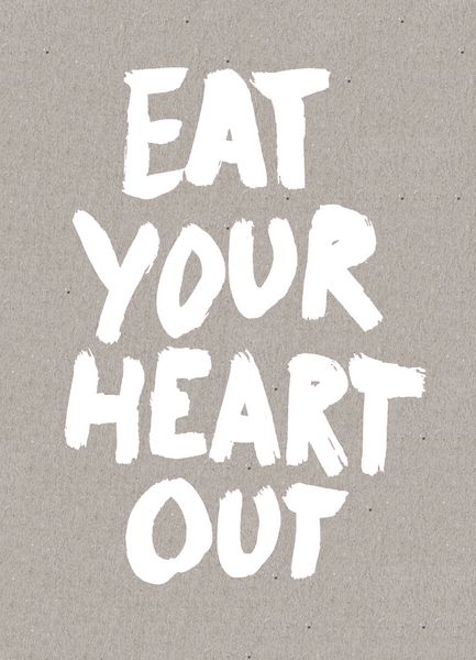 Produktbild: Eat Your Heart Out Postcard Block
