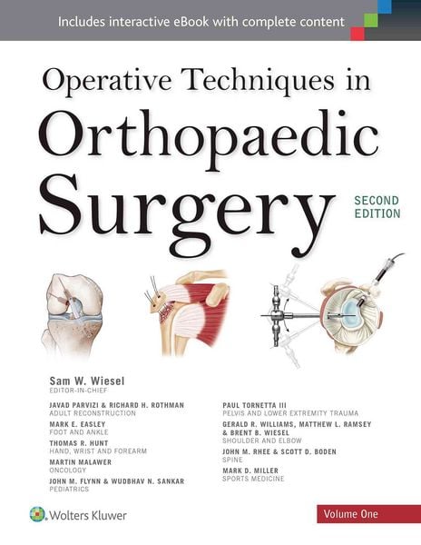 Produktbild: Wiesel: Operative Techniques in Orthopaedic Surgery/4 Bde.