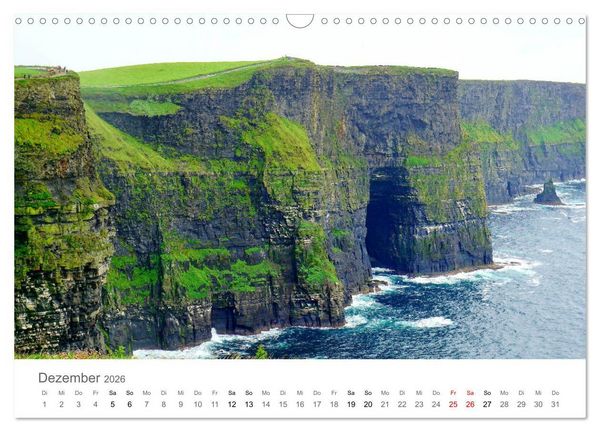 Produktbild: Gr&uuml;ne Insel - Irland (Wandkalender 2026 DIN A3 quer), CALVENDO Monatskalender