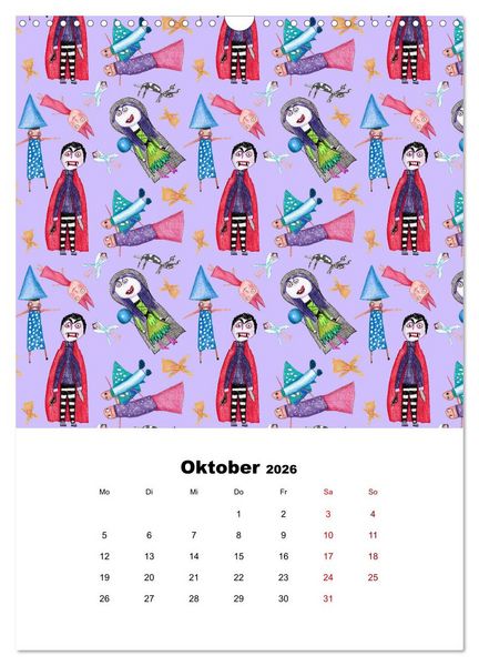 Produktbild: MUSTERMACKE (Wandkalender 2026 DIN A3 hoch), CALVENDO Monatskalender