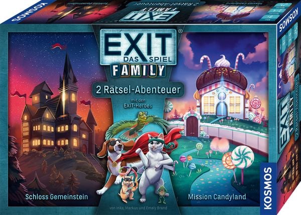 KOSMOS - EXIT - Das Spiel - Family: Schloss Gemeinstein/Mission Candyland