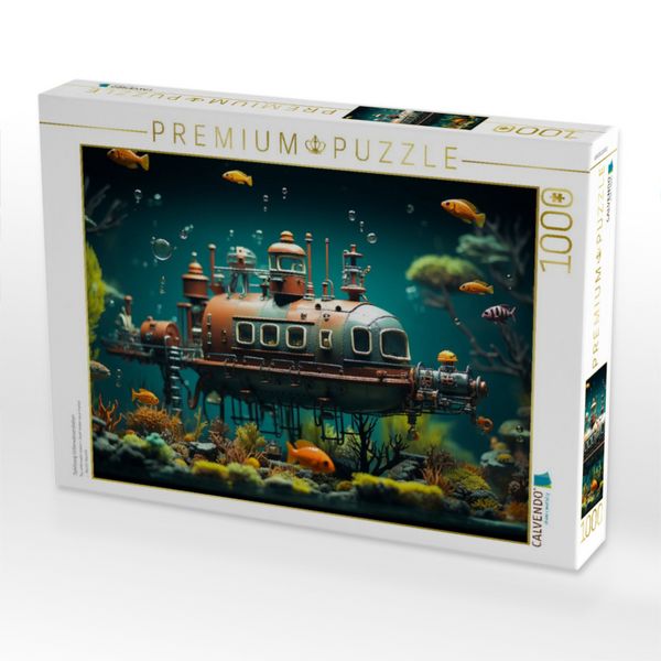 Produktbild: CALVENDO Puzzle Spielzeug Unterwasserstation | 1000 Teile Lege-Gr&ouml;&szlig;e 64x48cm Foto-Puzzle f&uuml;r gl&uuml;ckliche Stunden